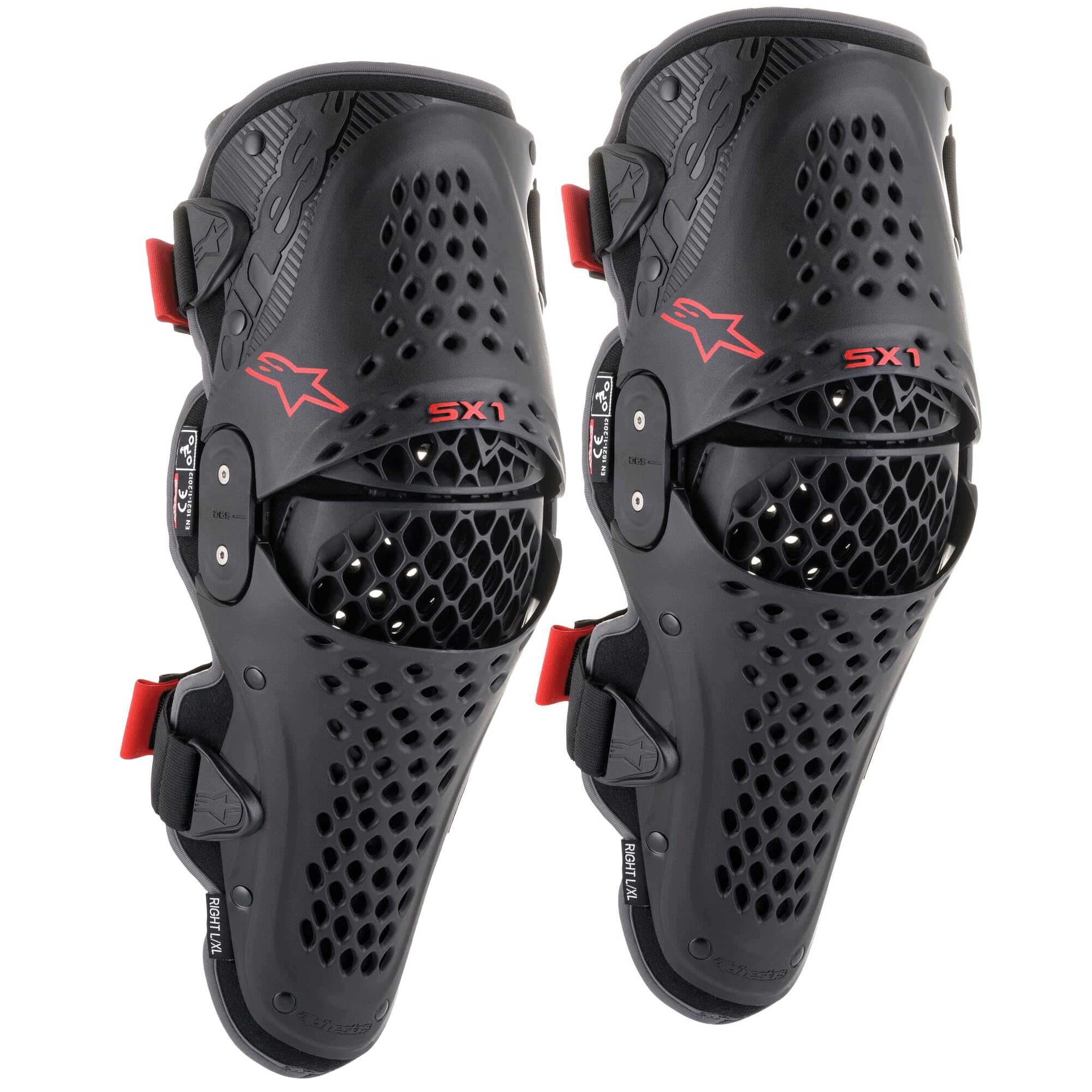 Amazon | Alpinestars 6506321-13-XXL ユニ 大人用 Sx-1 V2 膝